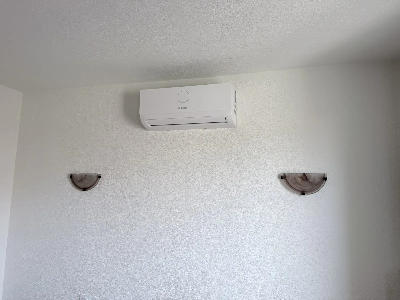 Climatisation installée dans une pièce de vie